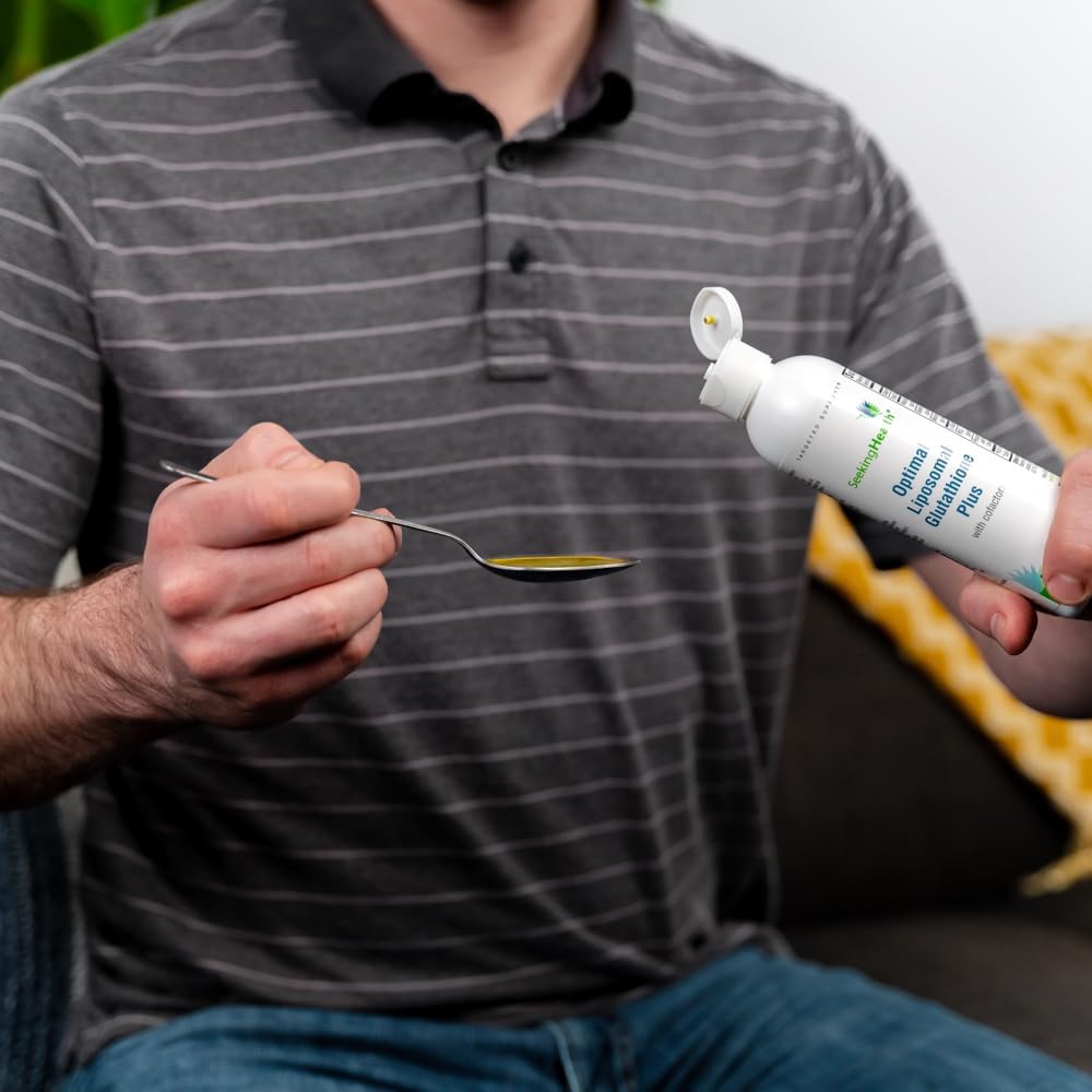 Liposomal Glutathione Plus: Promotes Healthy Aging, Physical Activity, Antioxidant, Immune & Liver Health - 3 oz