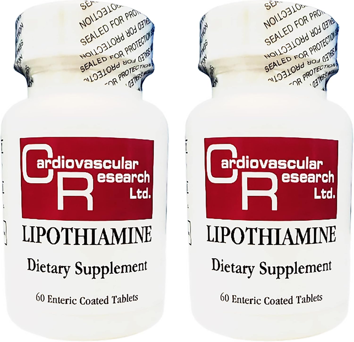 Lipothiamine B Supplement with Alpha Lipoic Acid - 120 Tablets of Vitamin B1 for Cardiovascular Health