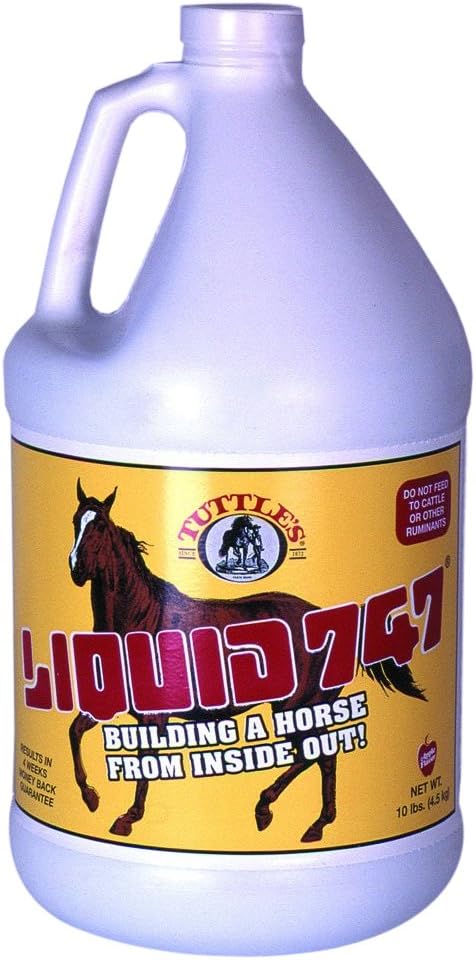 Liquid 747 Feed Supplement for Horses - YTEX EQUINE D GAL Tuttle's