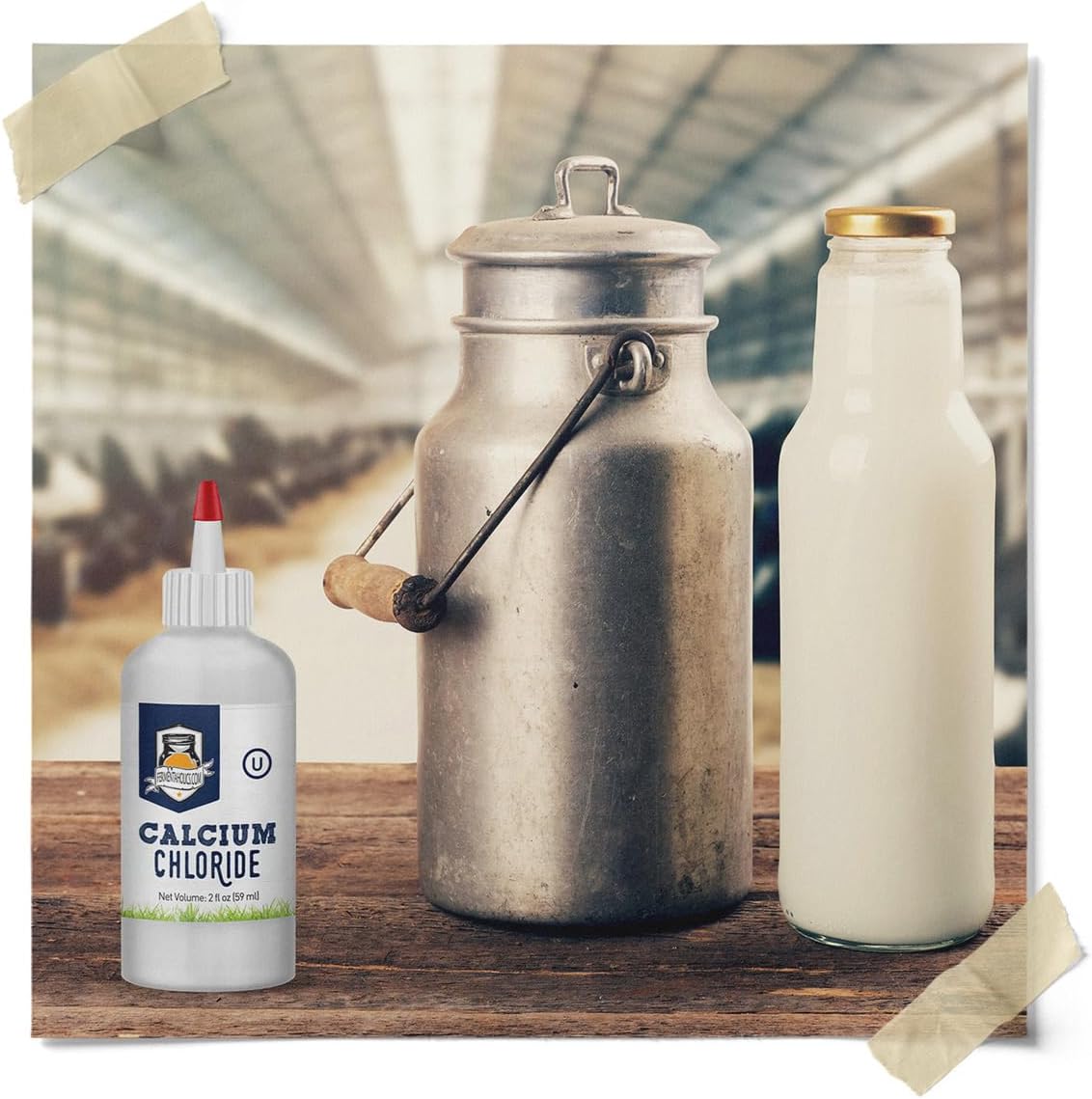 Liquid Calcium Chloride for Home Fermentation - 2 fl oz Bottle by Fermentaholics