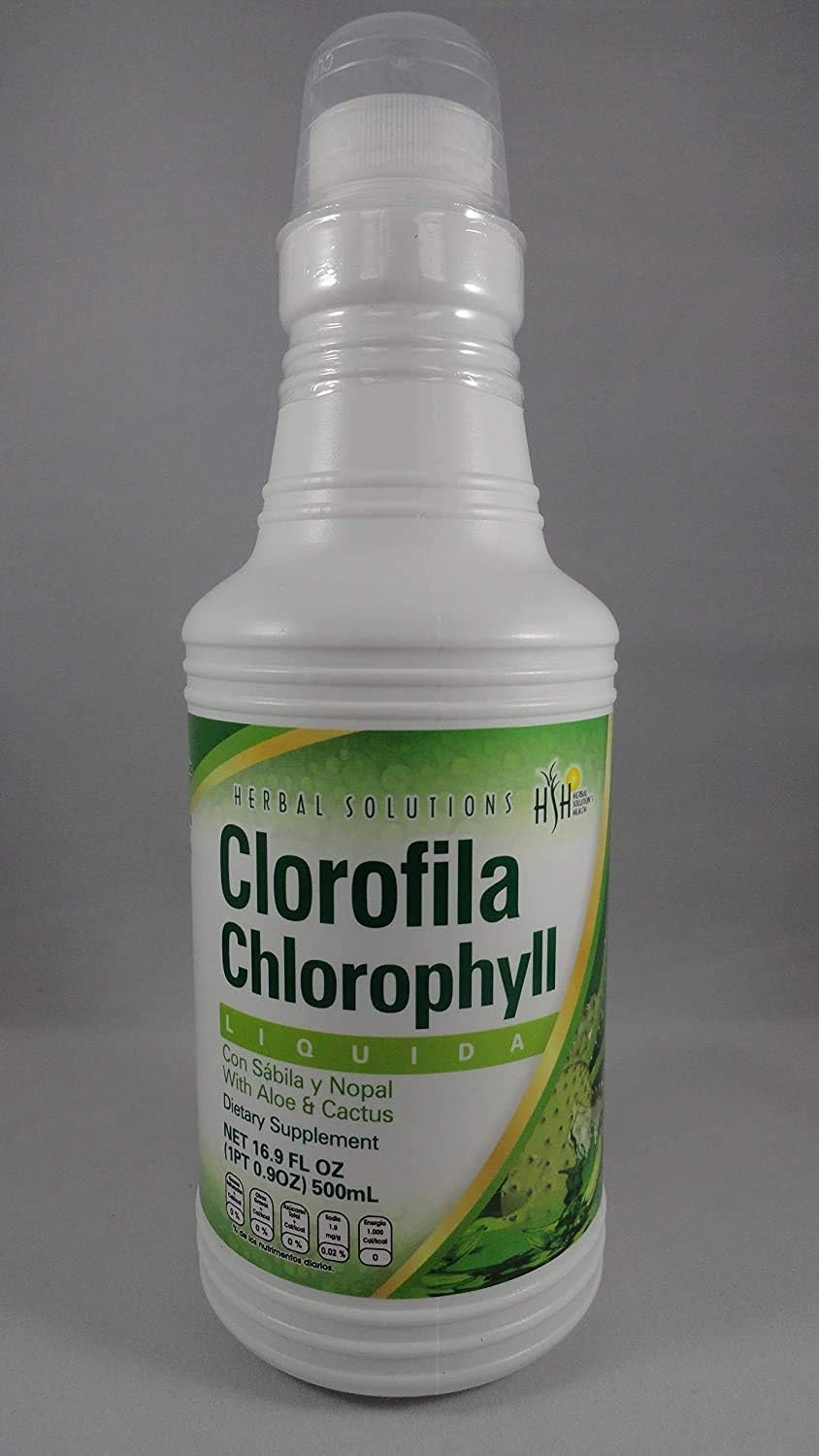 Liquid Chlorophyll Herbal Supplement for Health and Wellness