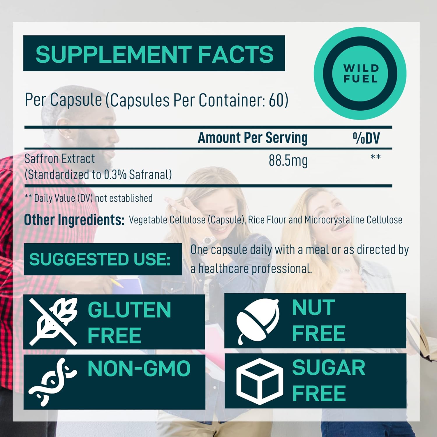 Liquid Chlorophyll, Saffron Extract, and Appetite Suppressant Trio for Natural Energy and Weight Management