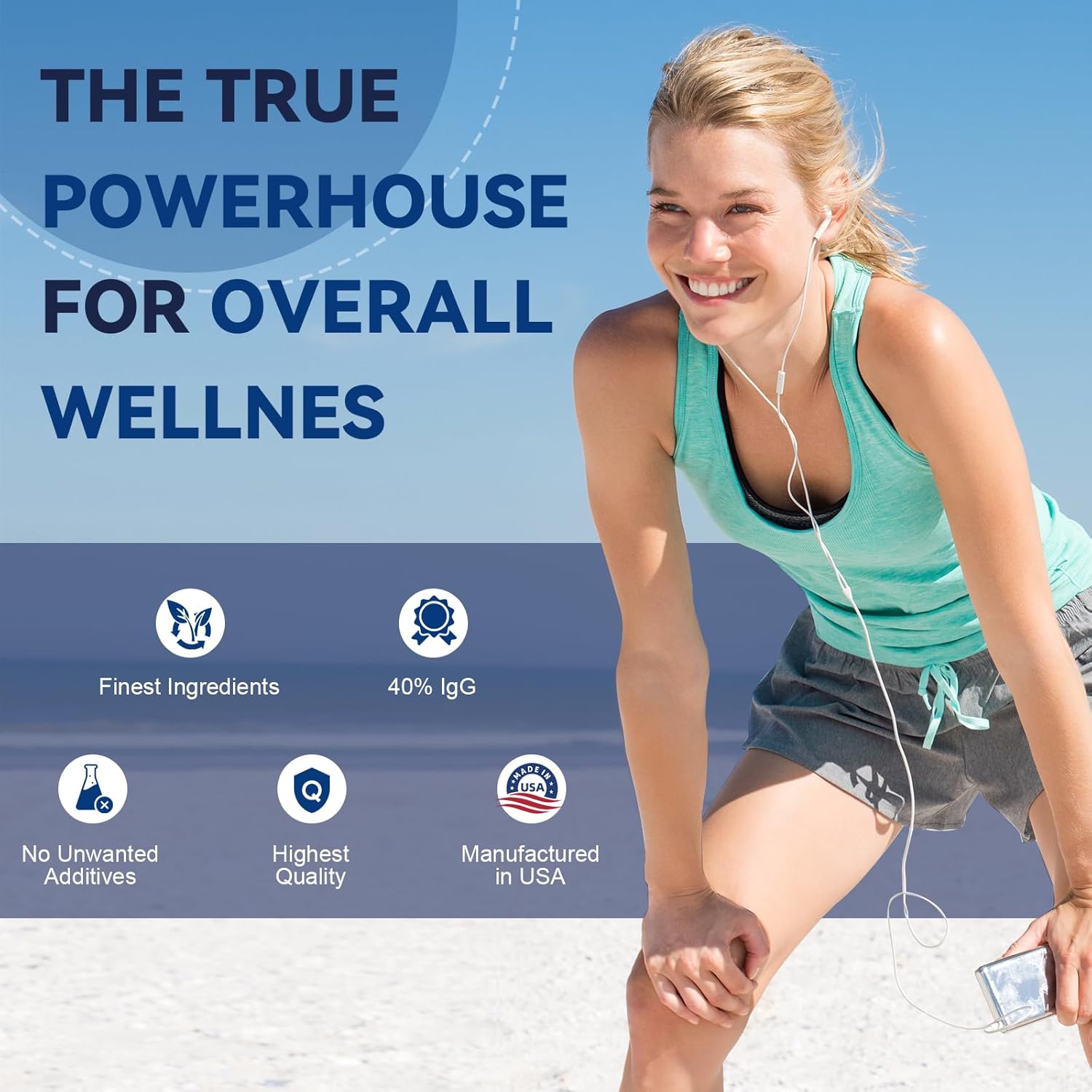 Liquid Drops with Potassium Magnesium and Bovine Colostrum Supplement Powder for Enhanced Nutrition