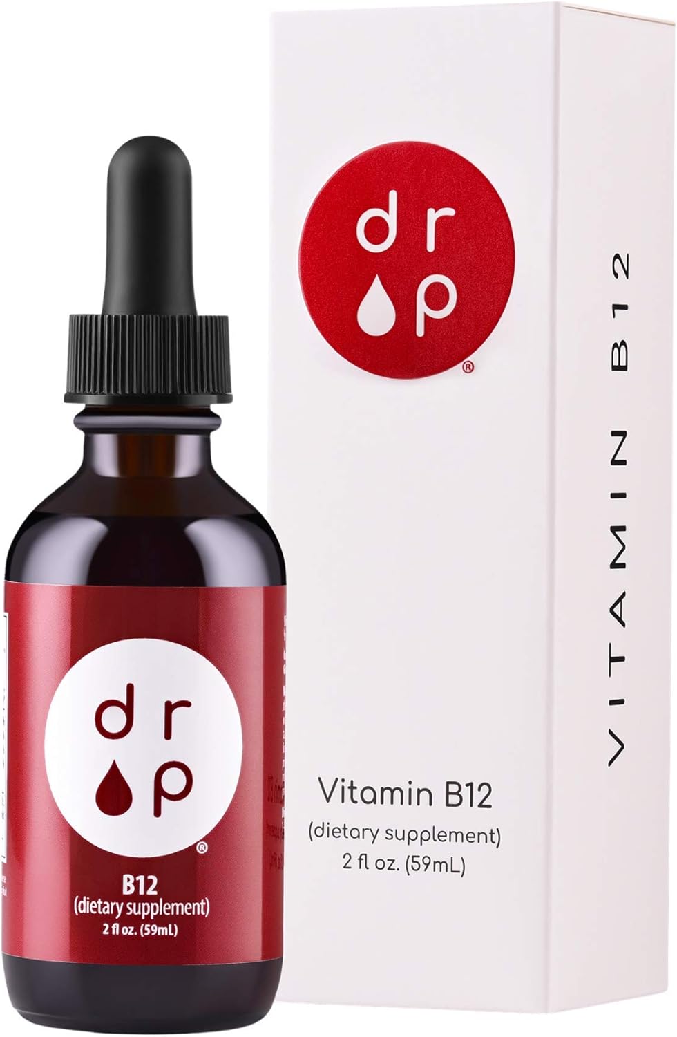 Liquid Elderberry and Vitamin B12 Drops Bundle for Immune Support