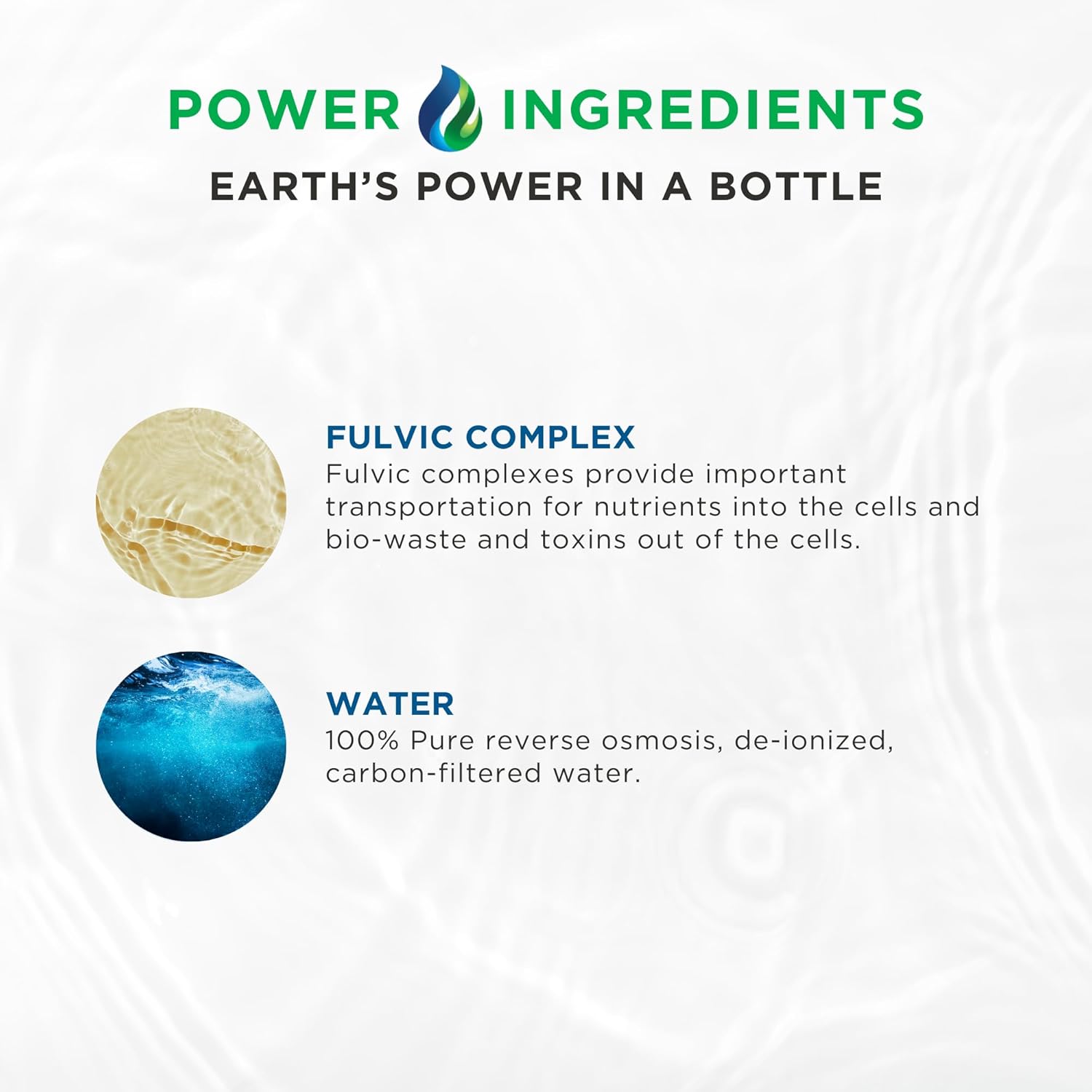 Liquid Electrolyte Supplement with Fulvic Acid Trace Minerals for Optimal Hydration and Replenishment