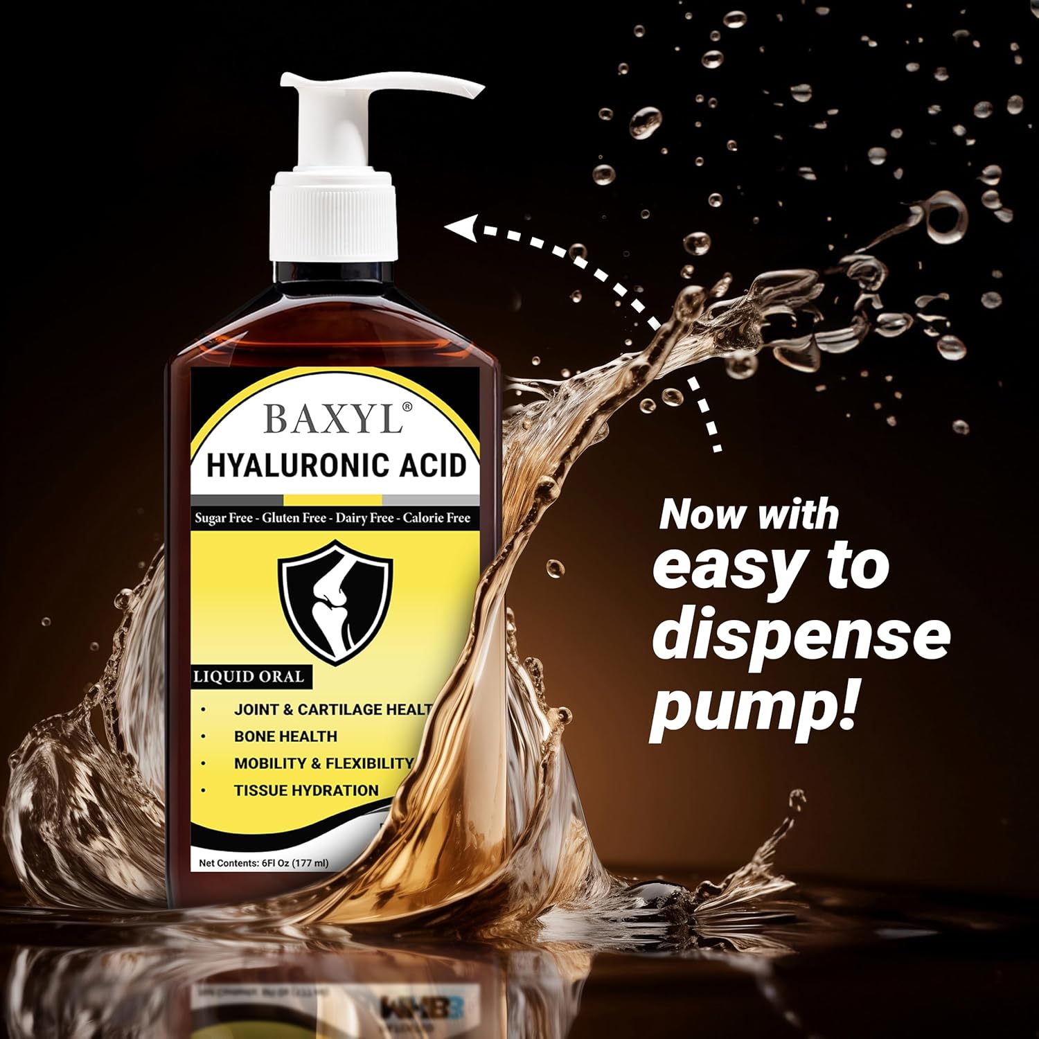 Liquid Hyaluronic Acid & Hyaluronan Bundle for Joint and Digestive Relief