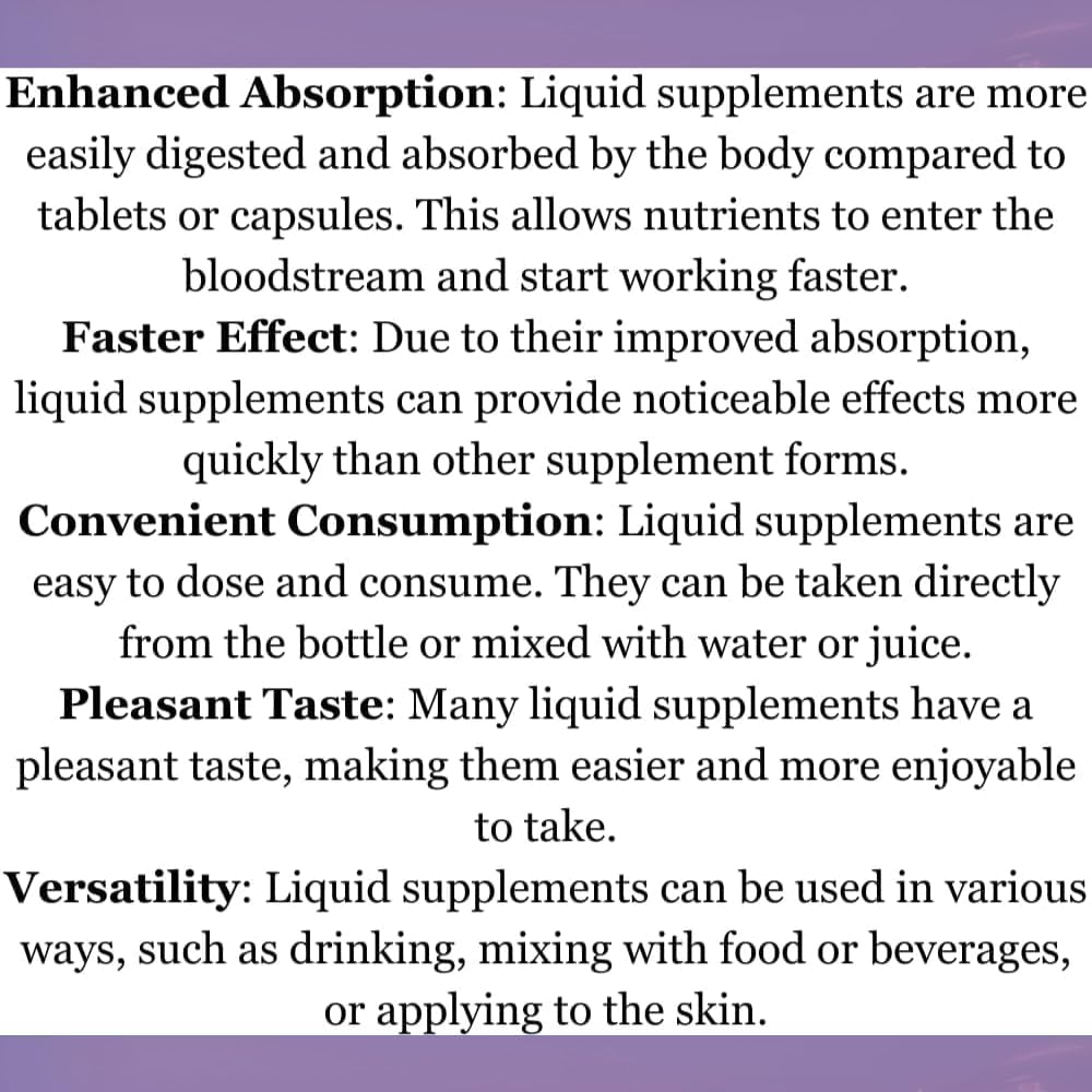 Liquid Immune Booster with Vitamin D3, K2, MCT Oil, and Omega 3 for Brain Function and Energy - 2 Fl Oz
