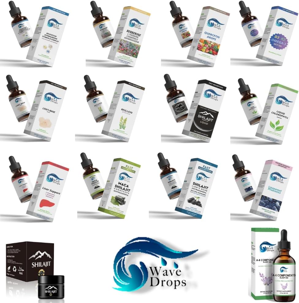 Liquid Immune Booster with Vitamin D3, K2, MCT Oil, and Omega 3 for Brain Function and Energy - 2 Fl Oz