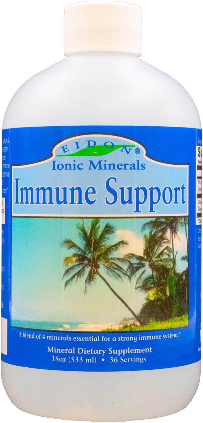 Liquid Immune Support Supplement with Zinc and Selenium - 18 oz, Bioavailable Formula for Immune System Support