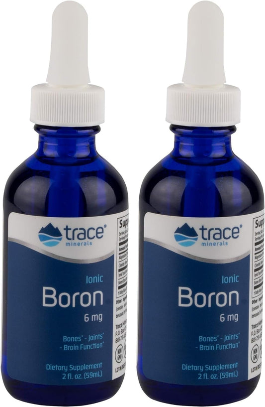 Liquid Ionic Boron Supplement with Magnesium for Brain, Bone, and Nerve Support - 96 Servings