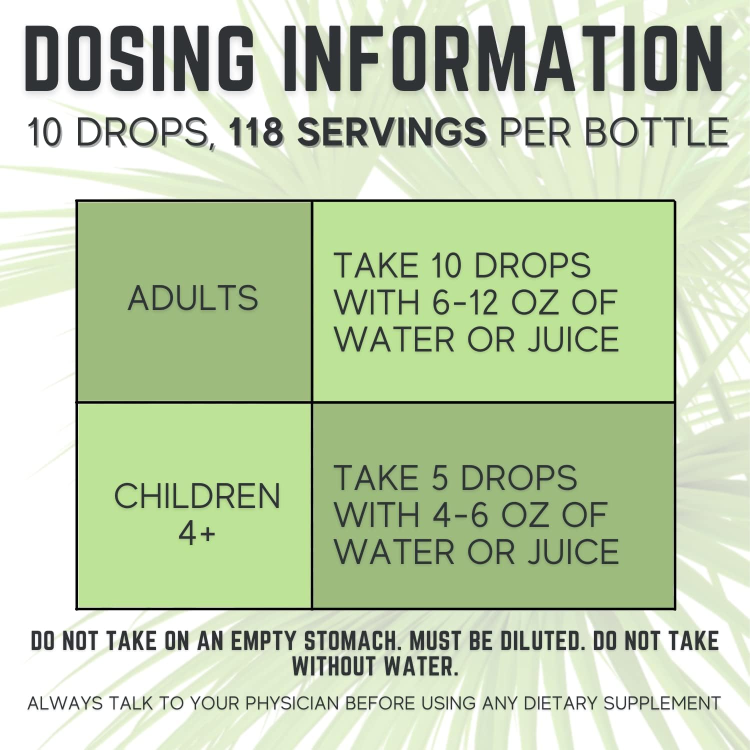 Liquid Ionic Chromium Ultra Concentrate - 200 mcg in 10 Drops - 100 Servings