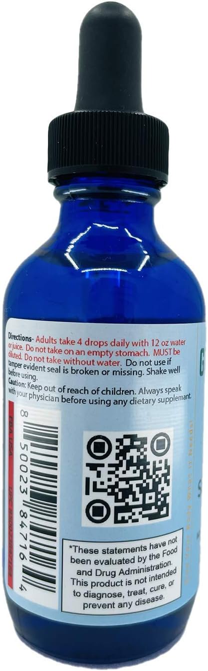 Liquid Ionic Selenium 200 - High Potency Trace Mineral Supplement - 2 fl oz - 1 Bottle