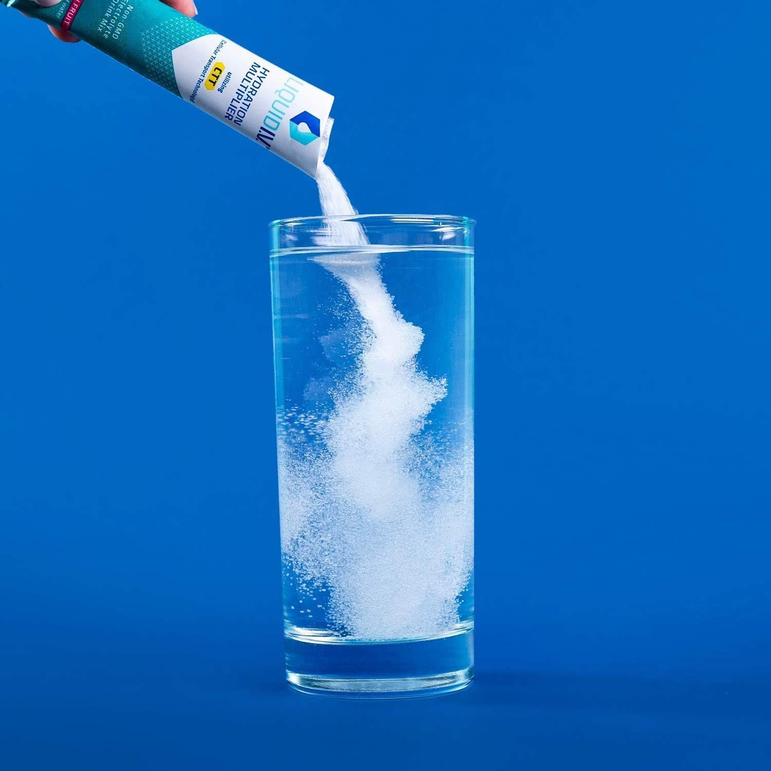 Liquid I.V.® Hydration Multiplier® - Passion Fruit Electrolyte Powder Packets - Single-Serving Sticks - Non-GMO - 16 Servings - BoostGo Australia