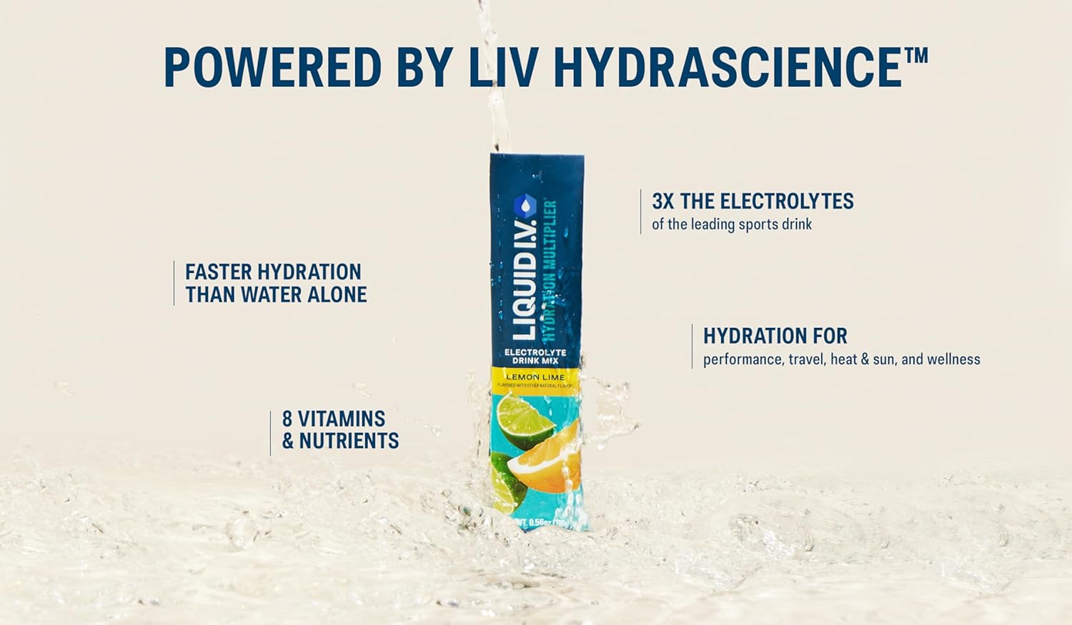 Liquid I.V.® Strawberry Lemonade Hydration Multiplier - Electrolyte Powder Drink Mix - 3 Pack (48 Servings) - BoostGo Australia