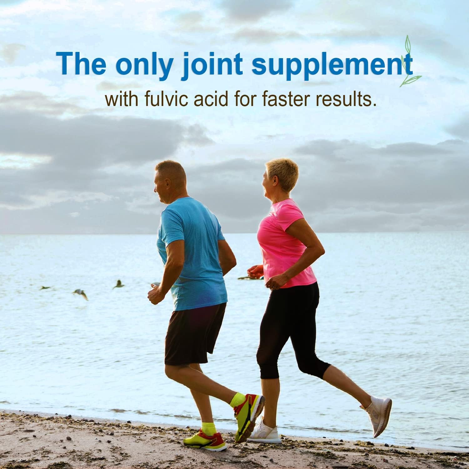 Liquid Joint Support Supplement with Fulvic Acid Trace Minerals - MSM, Glucosamine, Chondroitin, Aloe Vera, Tart Cherry, Hyaluronic Acid, Boswellia - 64 Fl Oz Pack