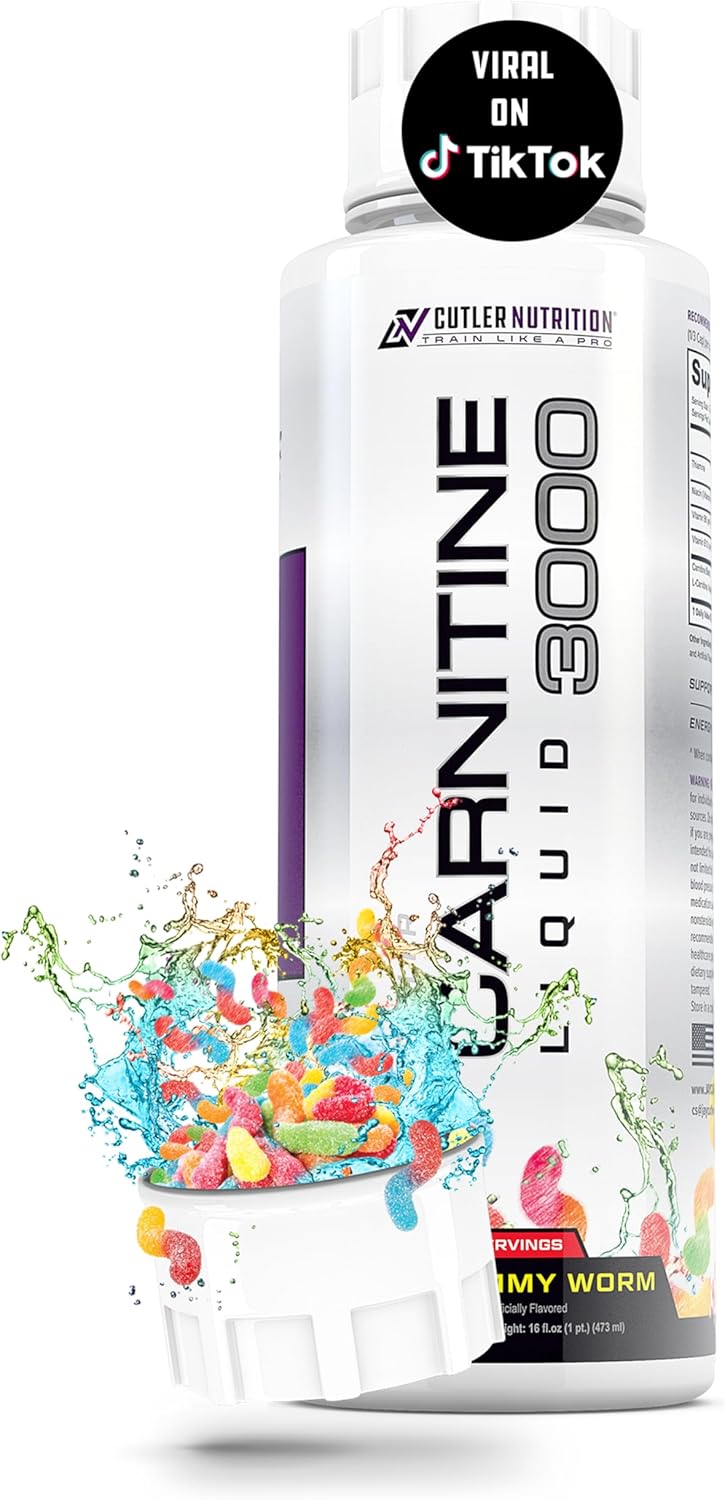 Liquid L-Carnitine Supplement with Acetyl & Tartrate Forms - Pre Workout Formula for Energy & Muscle Support