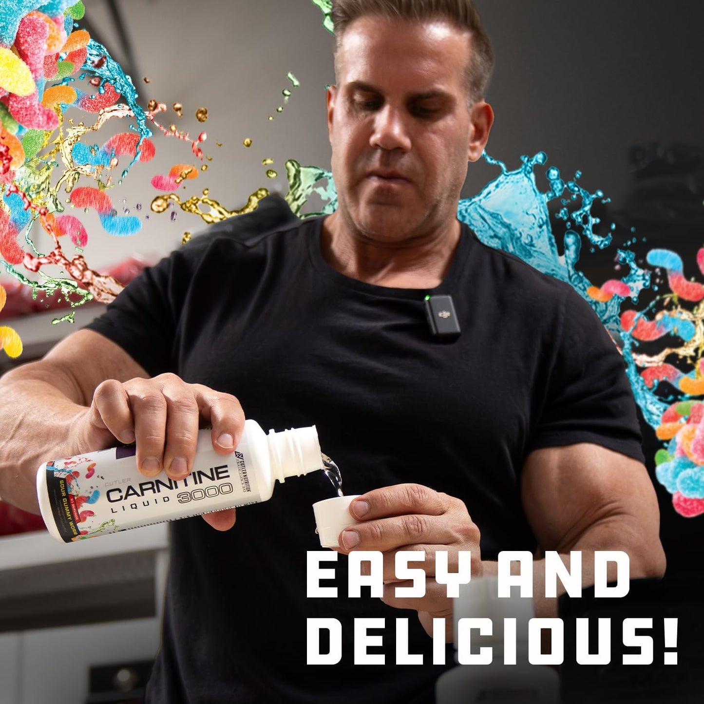 Liquid L-Carnitine Supplement with Acetyl & Tartrate Forms - Pre Workout Formula for Energy & Muscle Support