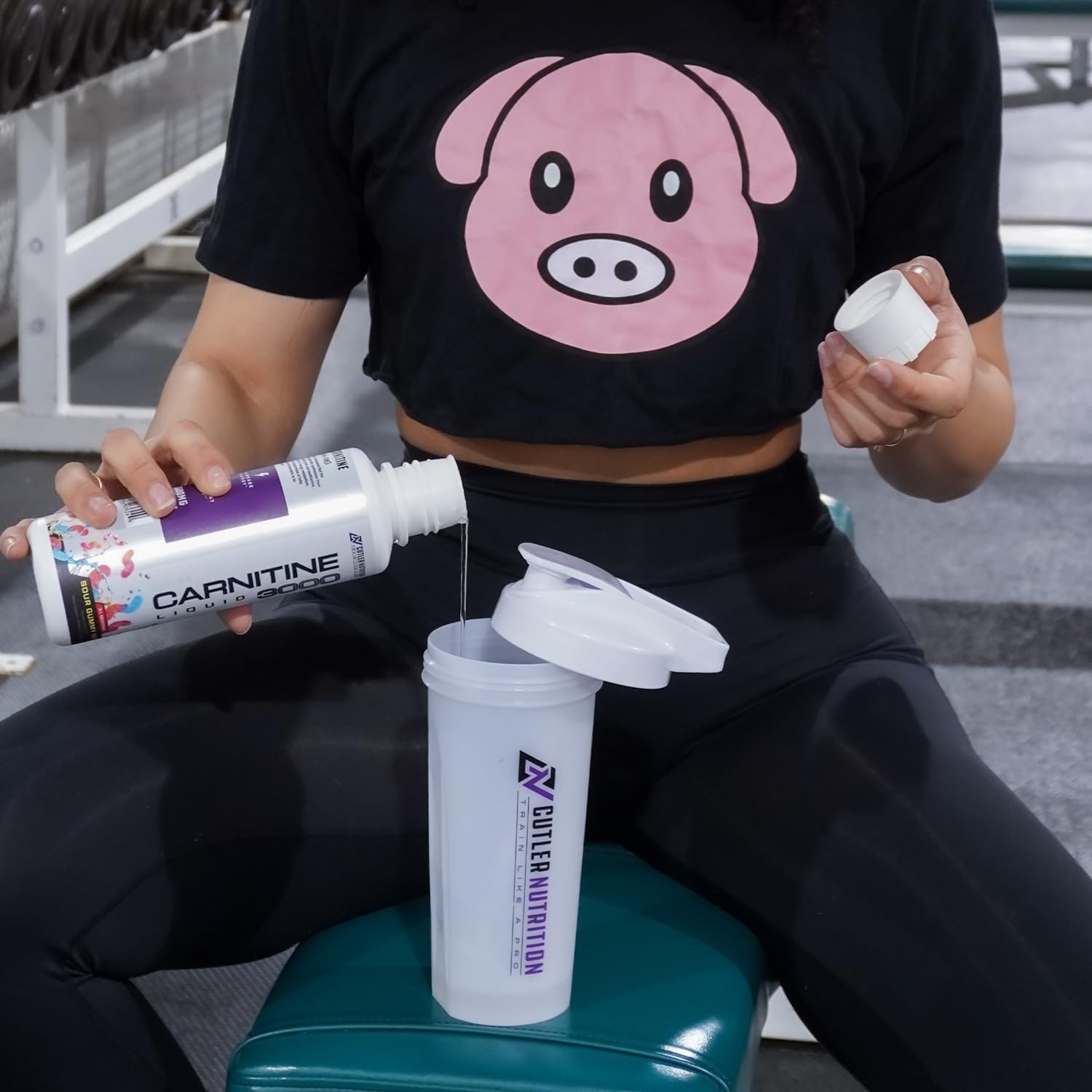 Liquid L-Carnitine Supplement with Acetyl & Tartrate Forms - Pre Workout Formula for Energy & Muscle Support