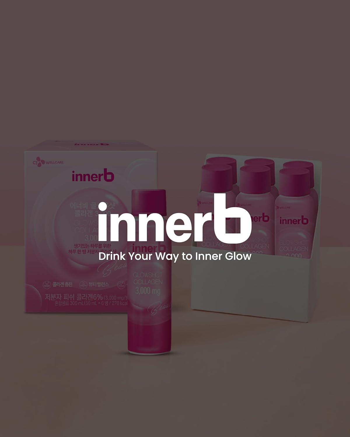 Liquid Marine Collagen Shots for Hair, Skin & Nails - 30 Servings of Low-Molecular Fish Collagen Peptides (50.7 fl oz)