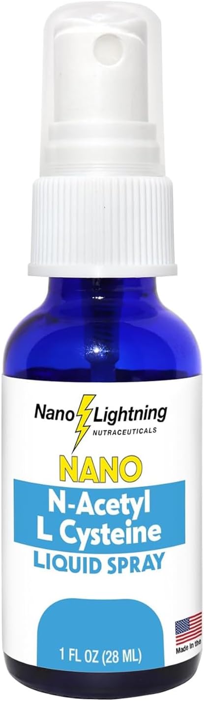 Liquid Nano Lightning Nutraceuticals N-Acetyl L-Cysteine (NAC) with 99% Absorption - Maximum Bioavailability for Fast Results