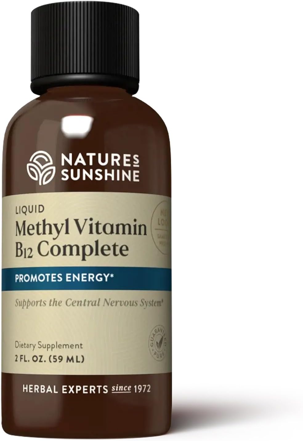 Liquid Nature's Sunshine Methyl B-12 Complete - Energy & Immune Support - 1,000 mcg B12 - 2 fl. oz.