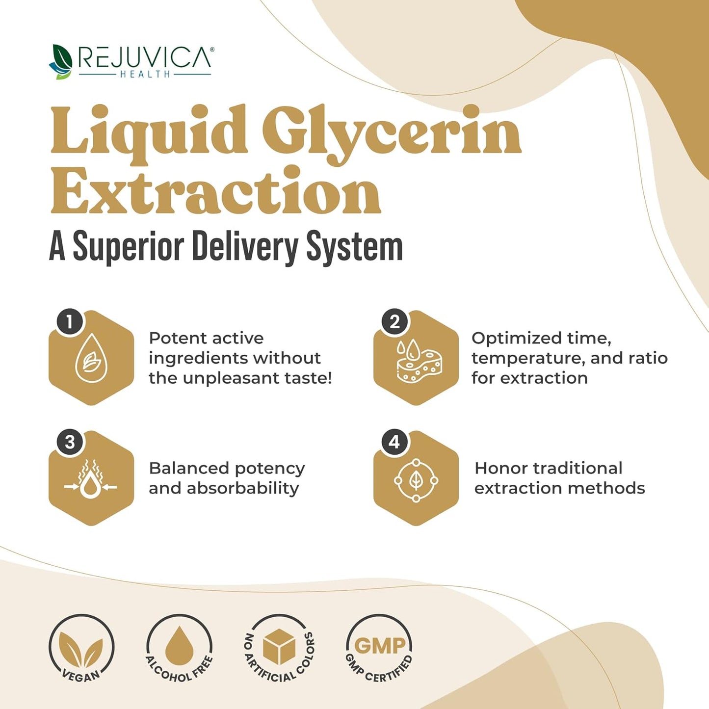 Liquid Peruvian Ginseng Extract for Energy & Vitality - Advanced Maca Root Supplement - High Absorption Formula by Rejuvica Health