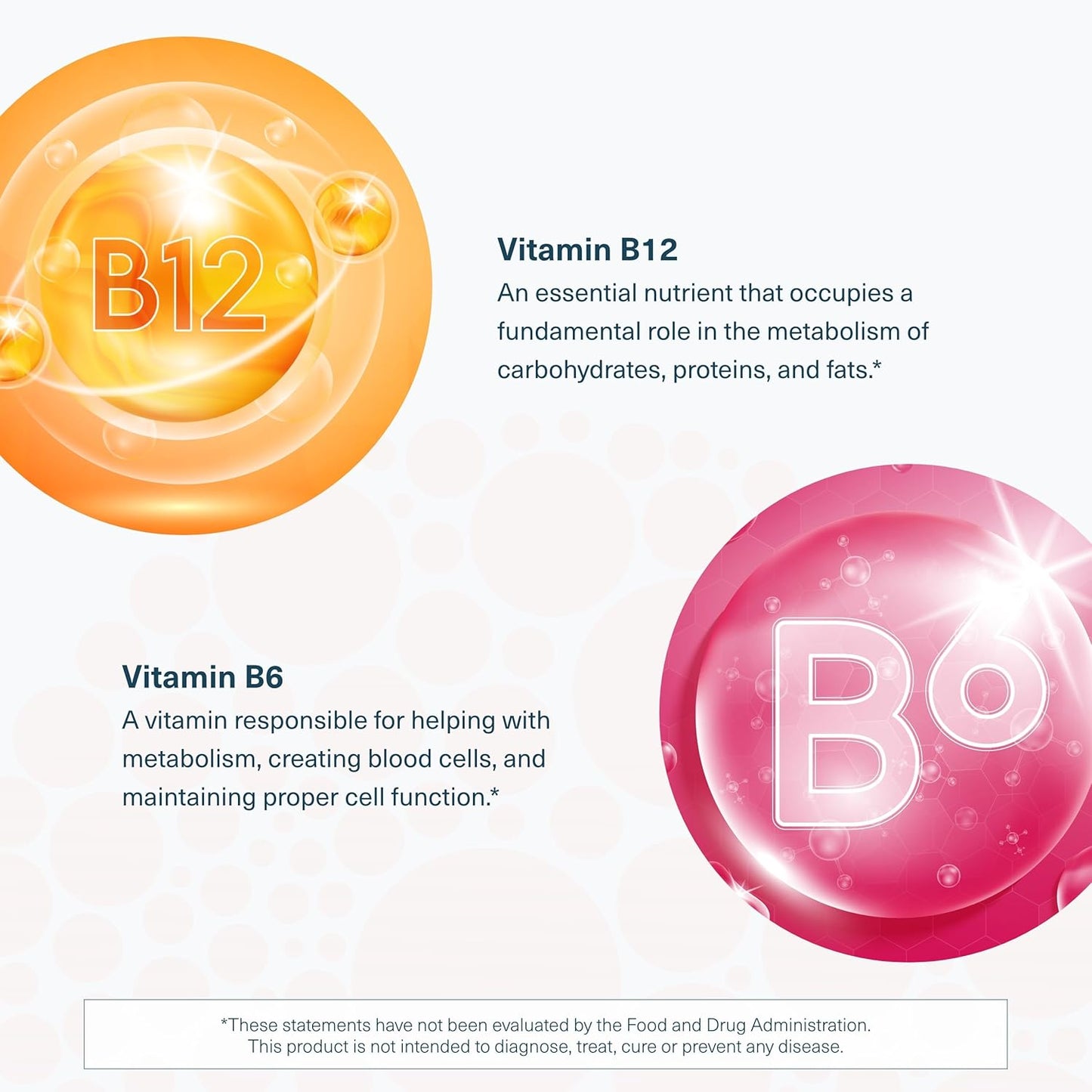 Liquid Raspberry Youtheory Vitamin B12 B6 Supplement for Daily Energy & Brain Support - 1oz Packets (12 Count)