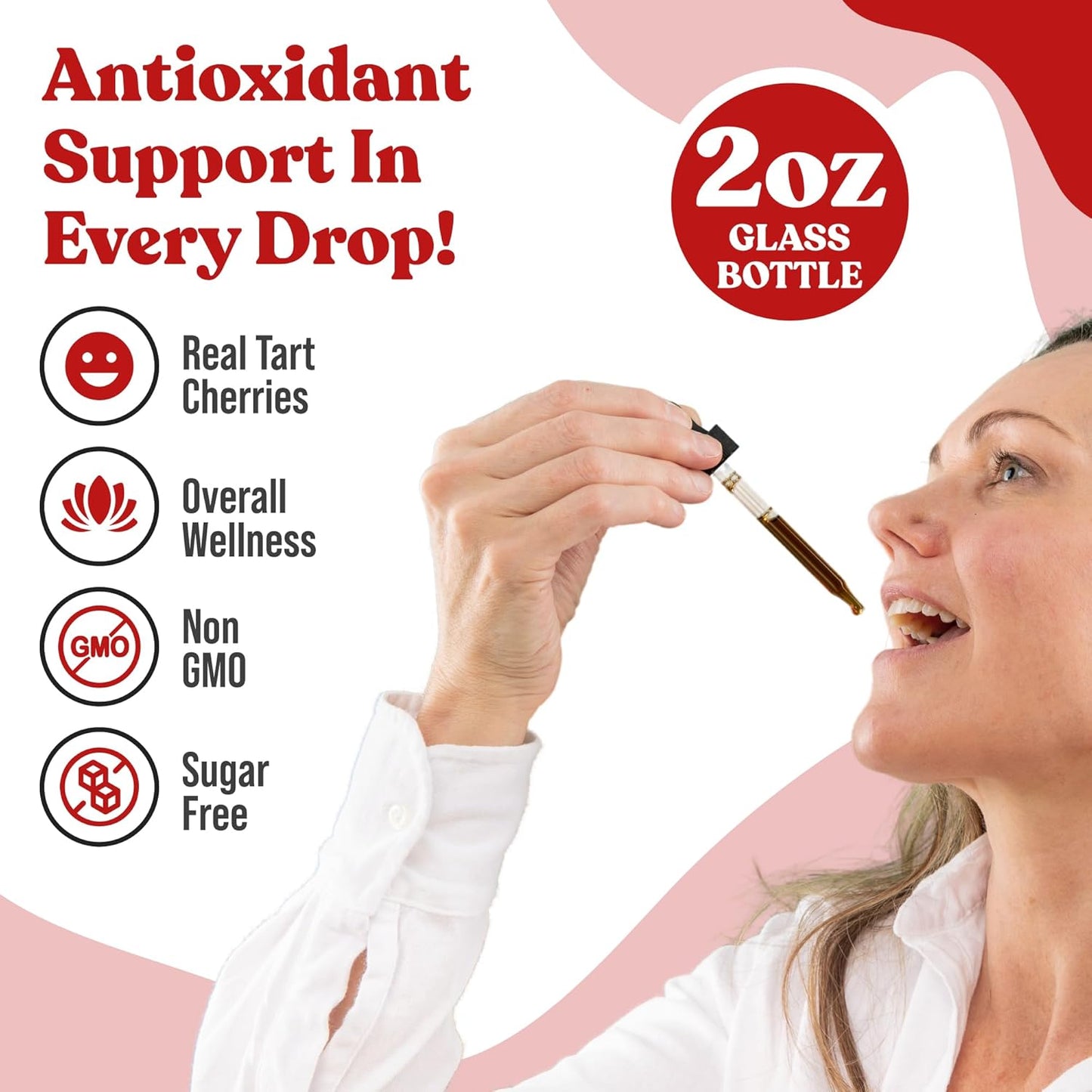 Liquid Tart Cherry Extract - Rich in Phytonutrients - Advanced Formula for Better Absorption