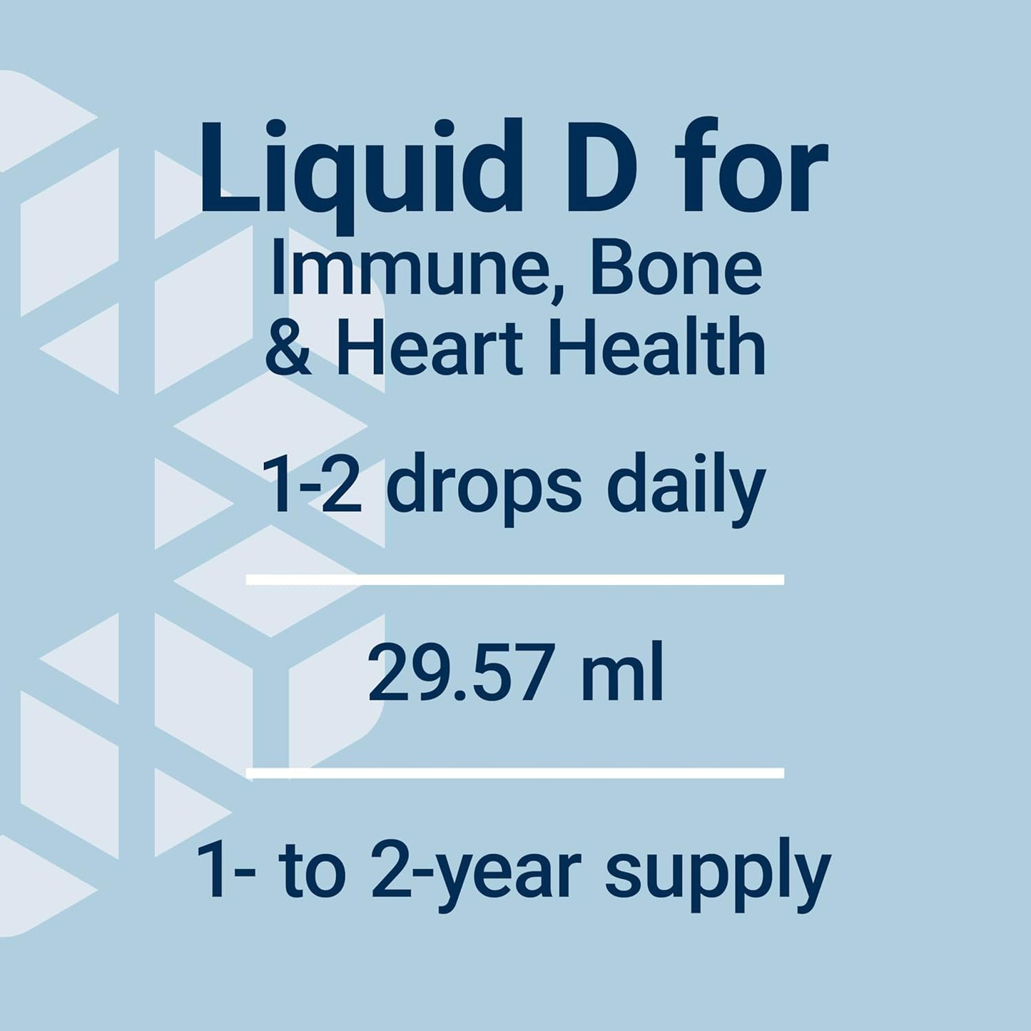 Liquid Vitamin D3 2000 IU for Immune System & Bone Health, Whole-Body Support, Unflavored, Gluten-Free, Non-GMO - 29.57 ml