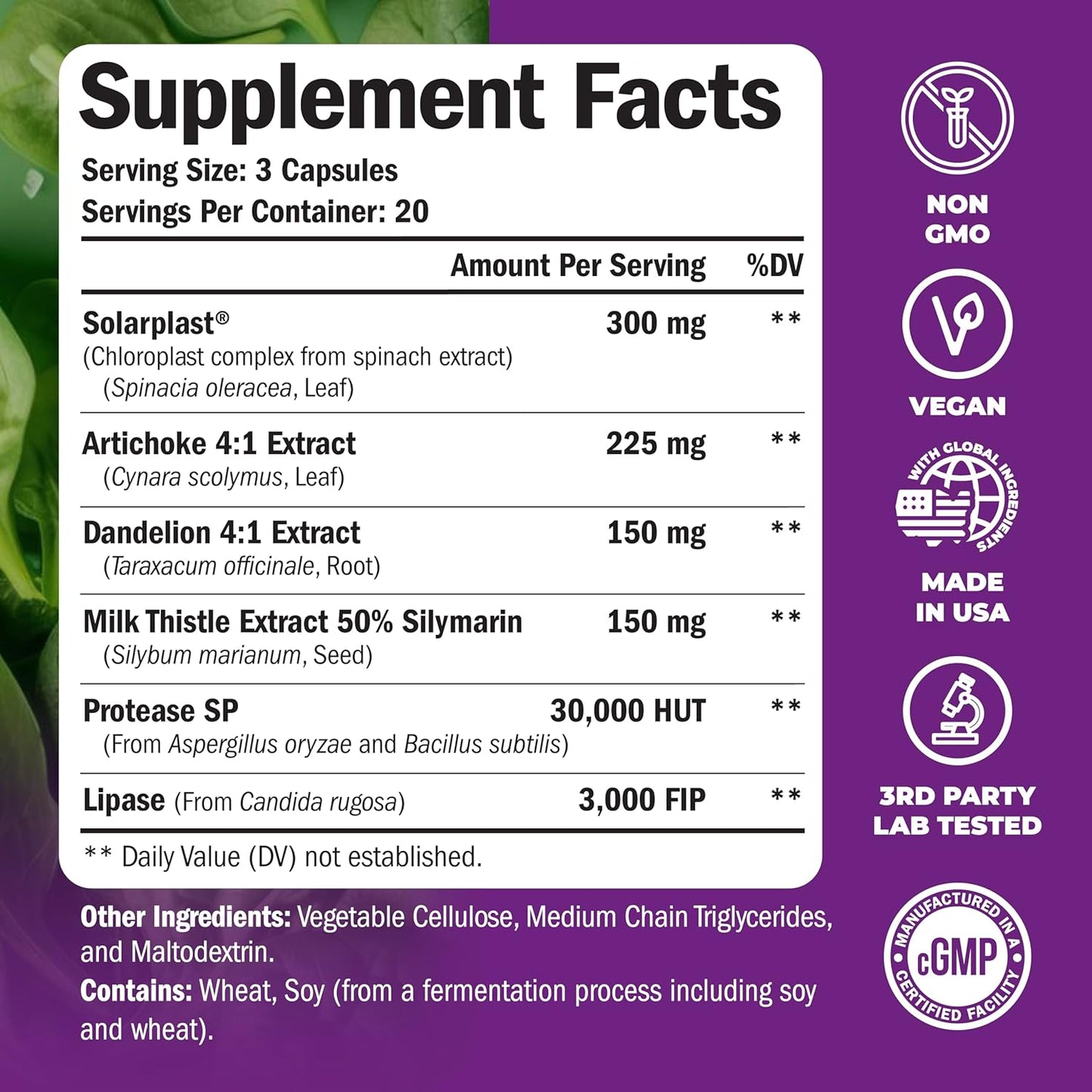 Liver and Joint Support Supplement for 40+ with Glucosamine, Chondroitin, MSM, Turmeric, Boswellia, and Milk Thistle Extract - Liver Cleanse and Repair Formula