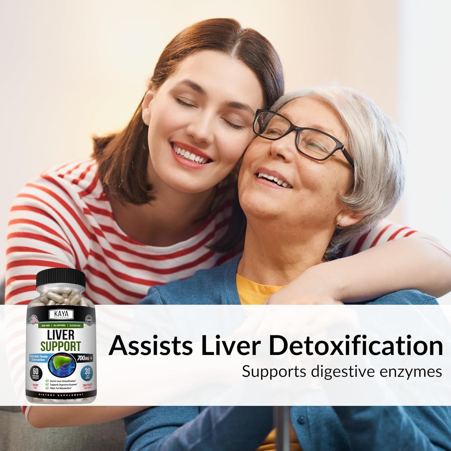 Liver Cleanse Detox & Repair Capsules - Milk Thistle Supplement for Women and Men - Artichoke Extract and Dandelion Root - 60 Count - BoostGo Australia