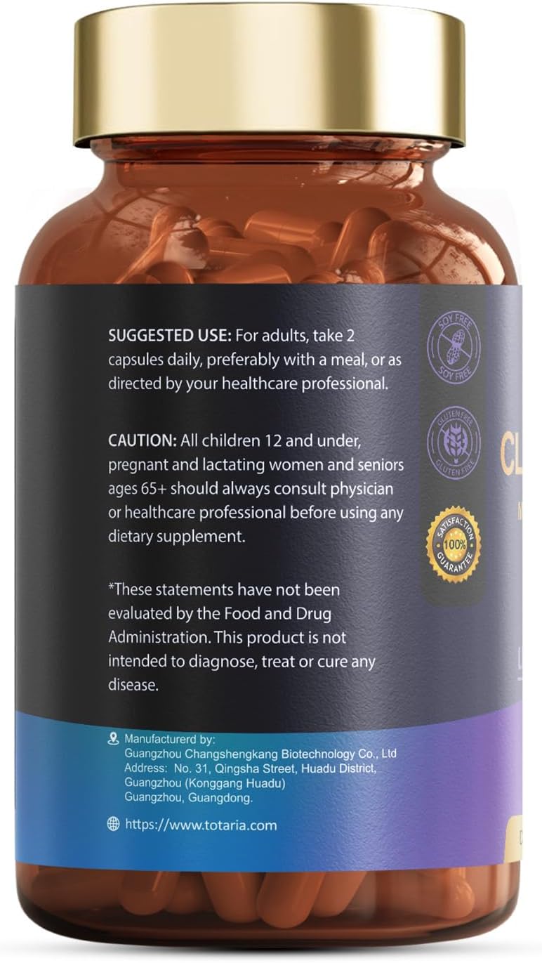 Liver Cleanse Detox & Repair Supplement with Milk Thistle, Dandelion Root, Beetroot - 90 Vegan Capsules