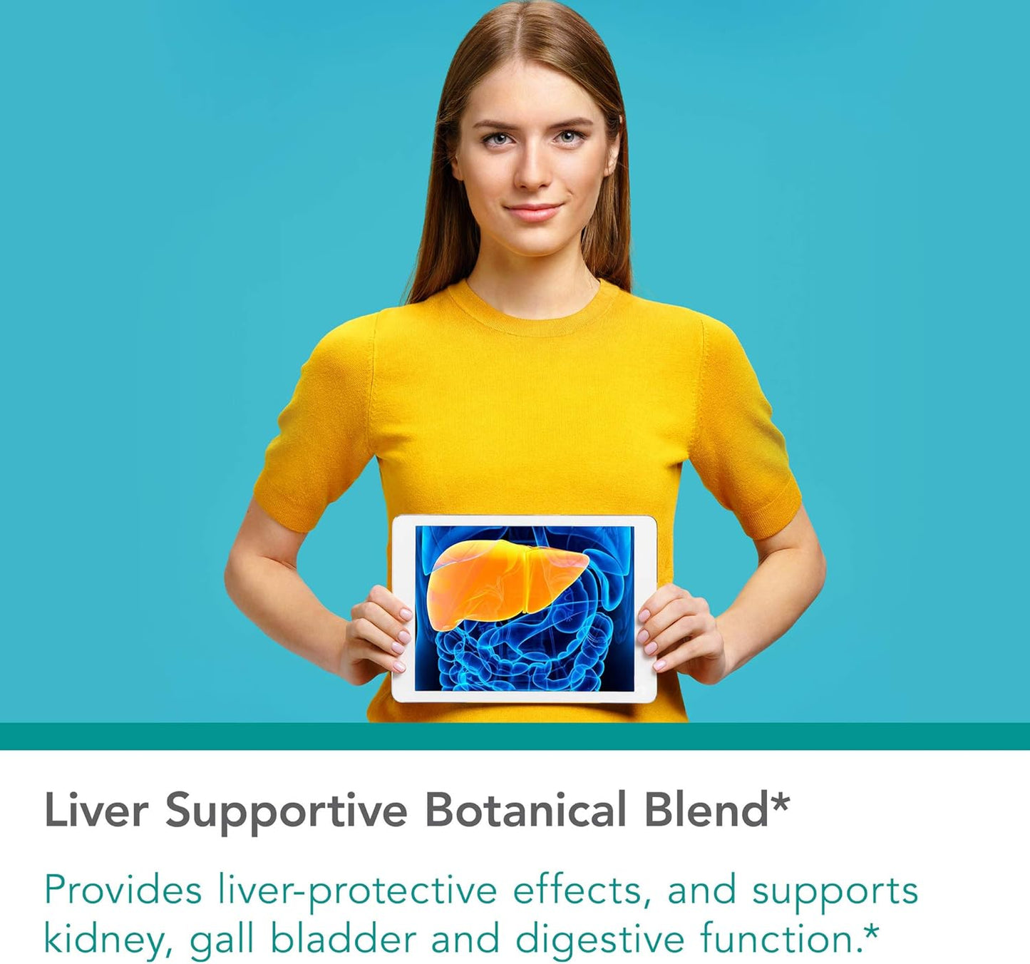 Liver Health Support Supplement - Nutricology Phyllantus Complex with Milk Thistle, Dandelion, Detox Cleanse - 120 Vegetarian Capsules