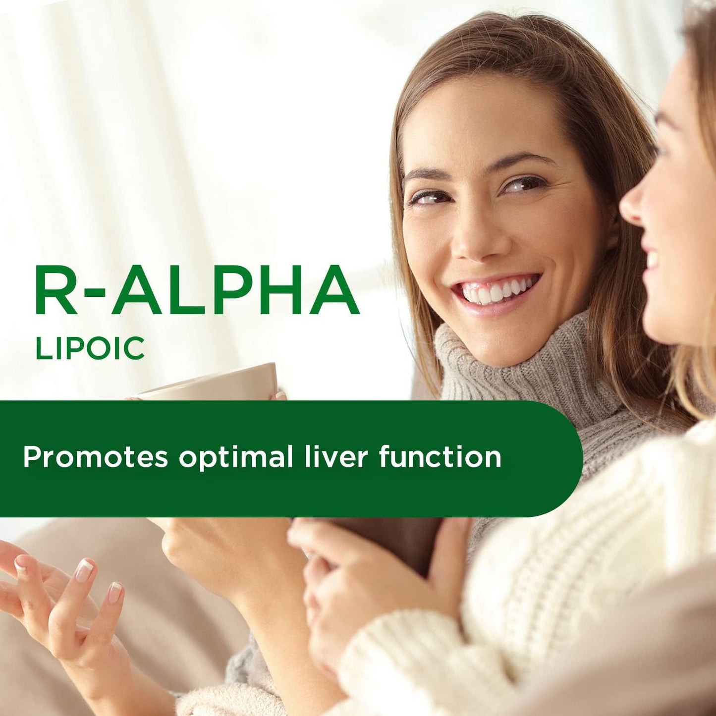 Liver & Immune Support Supplement with R-Alpha Lipoic Acid - Fast-Absorbing Vitamin C - 90 Vegetable Capsules