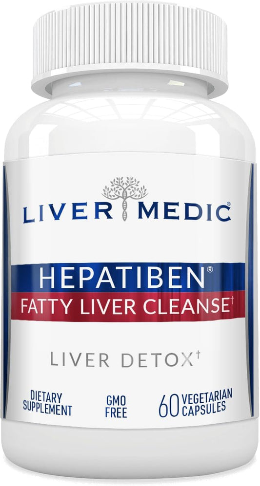 Liver Medic Non-Alcoholic Fatty Liver Disease (NAFLD) Treatment - 60 Plant-Based Capsules