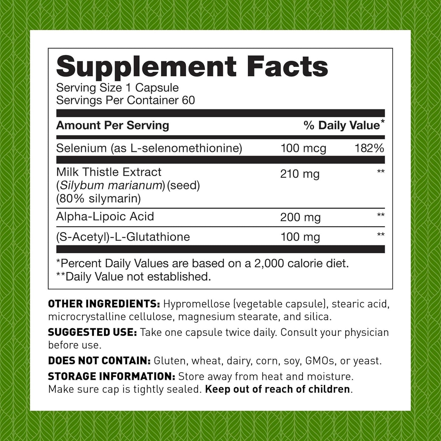 Liver Support Dietary Supplement - Amy Myers MD Formula for Cleansing and Optimizing Liver Function - 60 Capsules