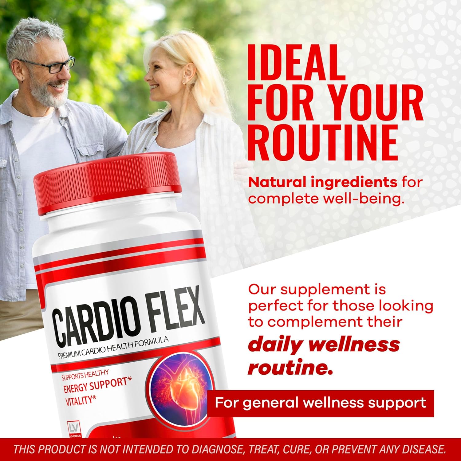 LIVORKA Cardio Flex Pills and Capsules Combo Pack - 90 Day Supply - BoostGo Australia