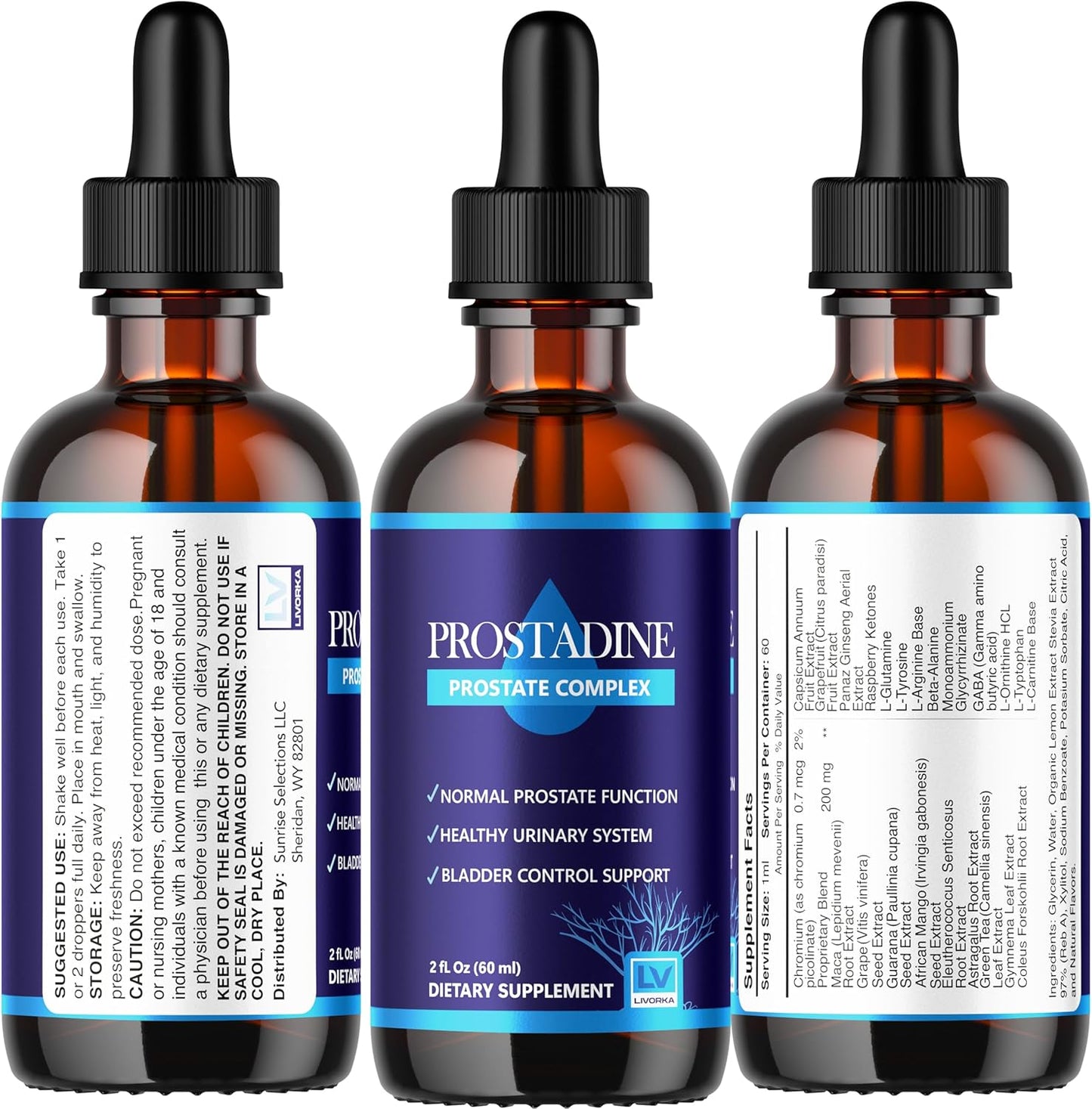 LIVORKA Prostadine Drops 2024 - Official Advanced Formula with Enhanced Complex