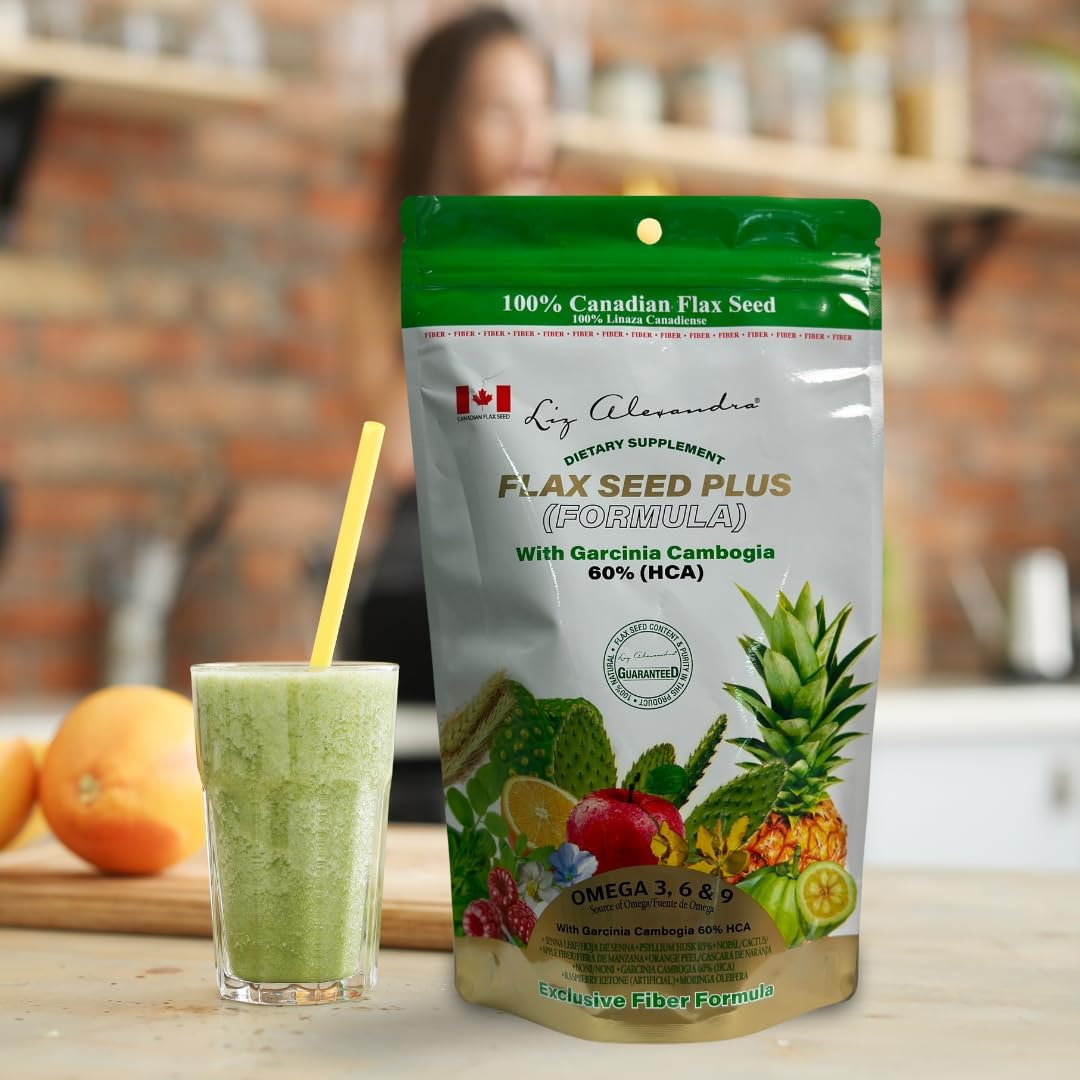 LIZ ALEXANDRA Linaza Fiber Supplement 20 oz - Exclusive Blend for Digestive Health and Wellness