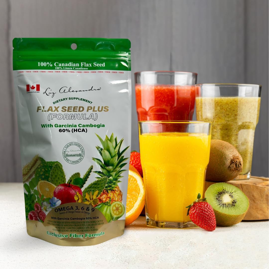LIZ ALEXANDRA Linaza Fiber Supplement 20 oz - Exclusive Blend for Digestive Health and Wellness