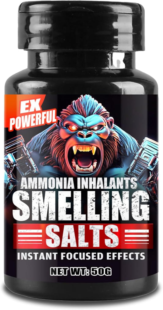 Long Lasting Atrilly Smelling Salts for Athletes in Powerlifting, Weight Lifting, Hockey, Football - Powerful Wake Up Aid
