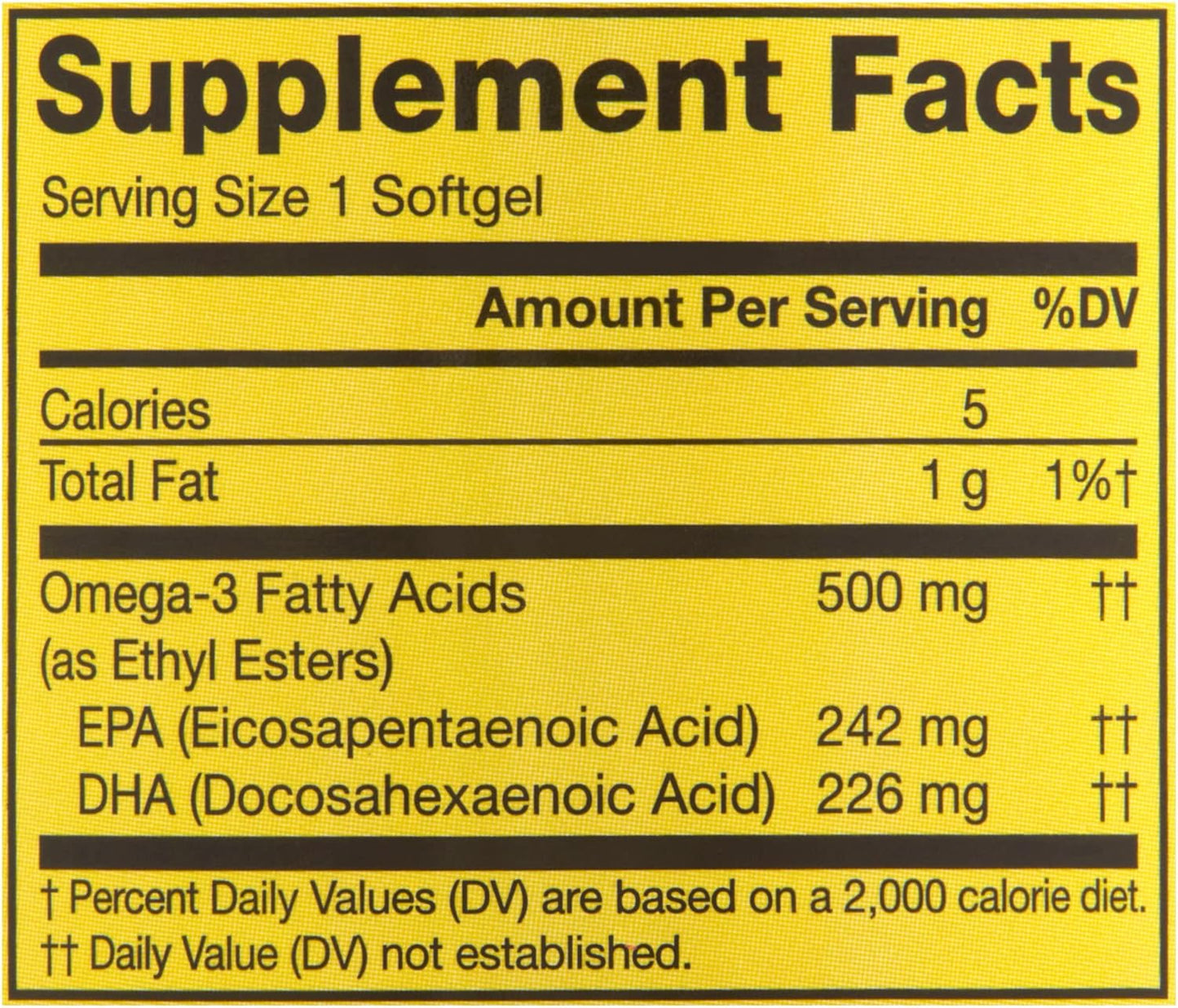 Lual's Omega-3 Fish Oil Bundle for Diabetes Management | 500mg Softgels | 120 Count Bottle | Omega-3 Fish Oil Supplements