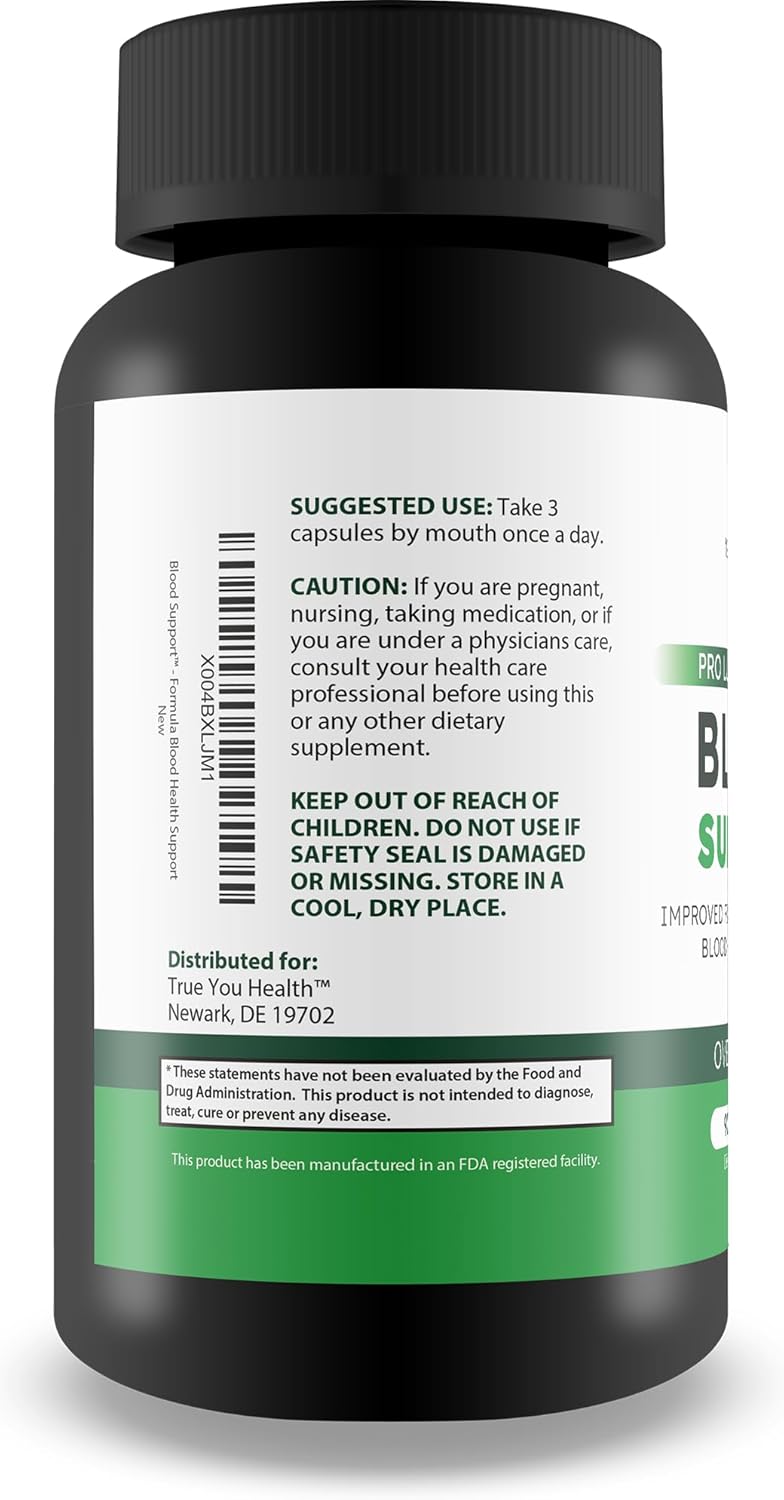 Lucanna Farms Blood Support: Advanced Formula for Healthy Blood Flow, Circulation, and Glucose Support