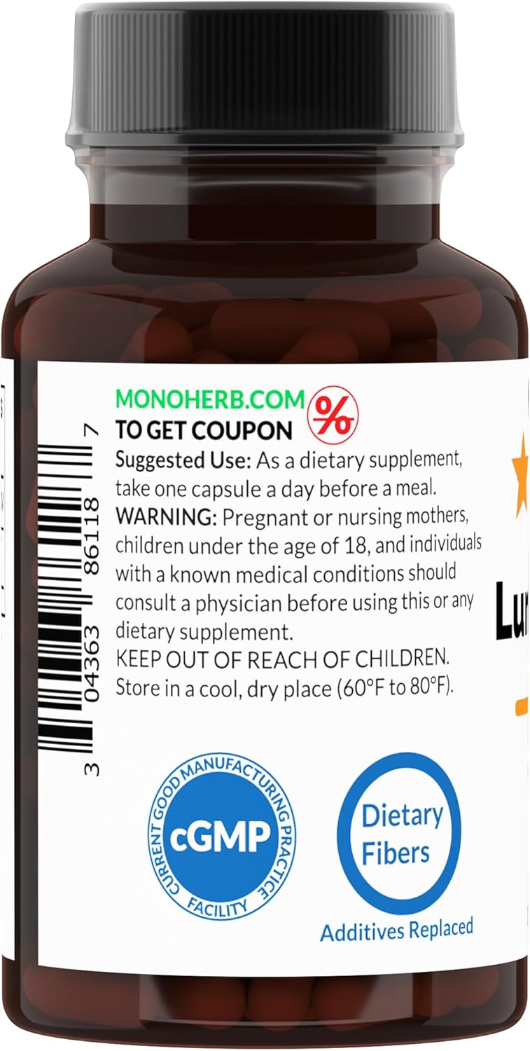 Lumbrokinase Supplement - 90 Vegetarian Capsules, 40mg per Capsule, High Activity 400,000 IU