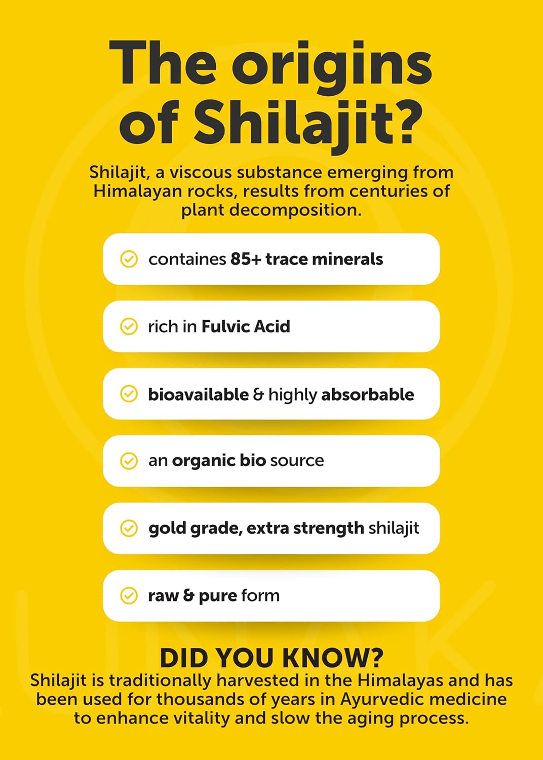 Lunakai USA-Made Shilajit Superfood Supplement Bundle with Ashwagandha & Rhodiola for Energy & Wellness