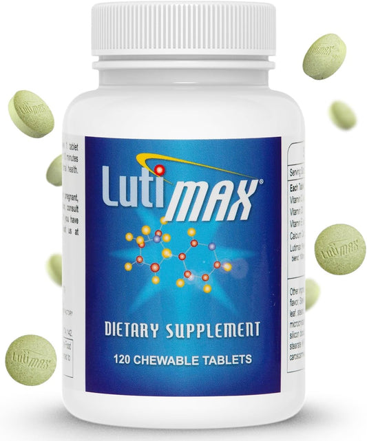 Lutimax Luteolin Complex with Rutin - Immune Support Brain Supplement - Bioflavonoids with Vitamin C, D, and E for Joint, Muscle, and Dietary Health - Antioxidants Supplement - 120 Tablets - BoostGo Australia