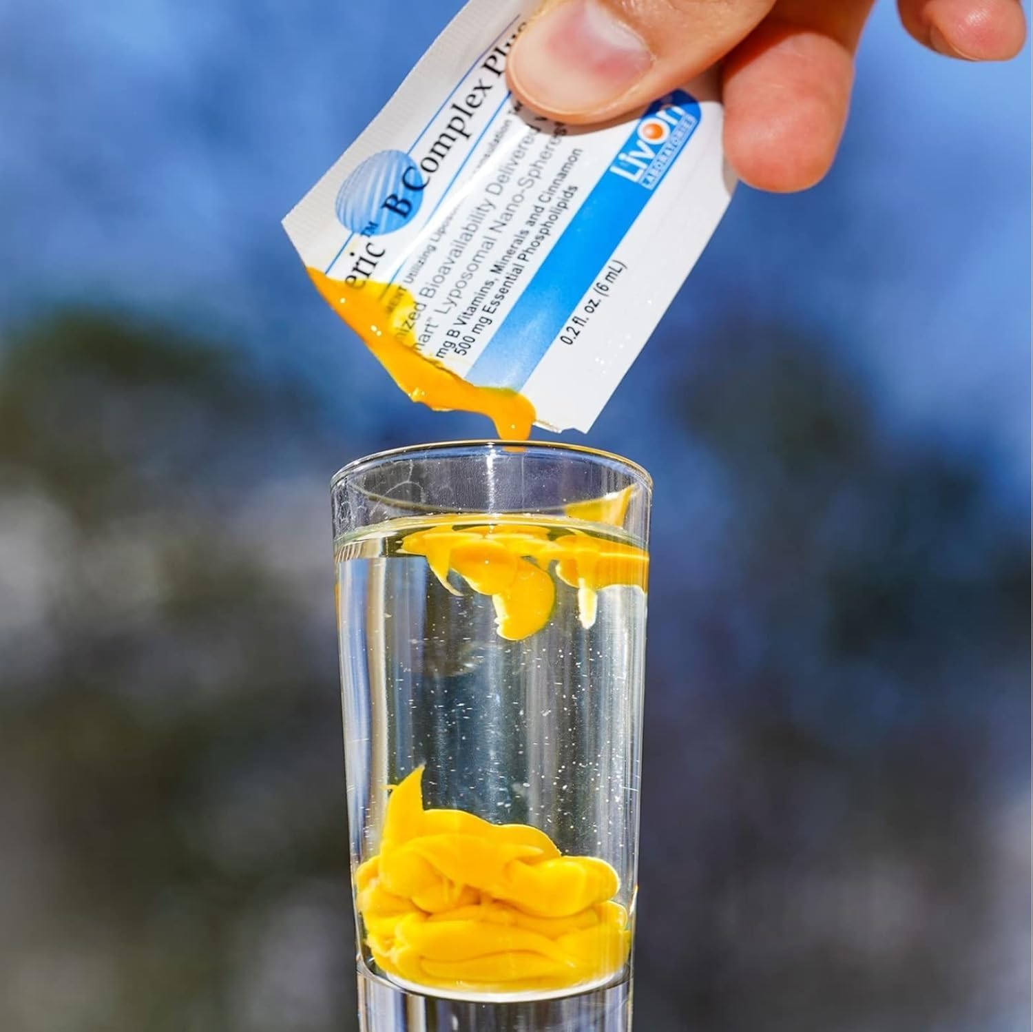 Lypo-Spheric B Complex Plus - 30 Packets with 195mg B Vitamins, Minerals, and Cinnamon - Liposome Encapsulated for Better Absorption - Non-GMO