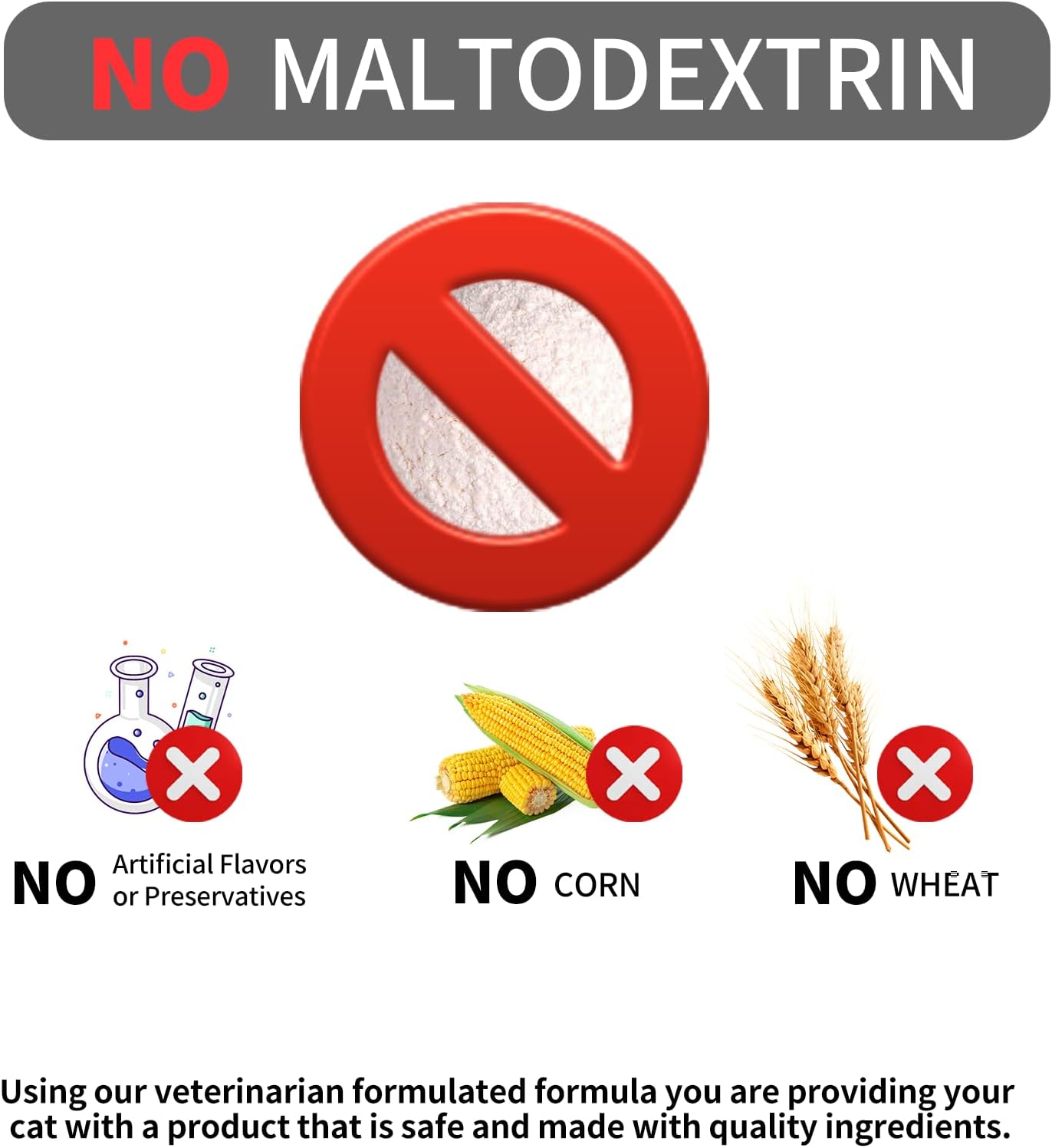 Lysine Cat Treats for Immune Support, Respiratory Health, and Eye Function - Salmon Flavored Lysine Supplement (120 Pills)