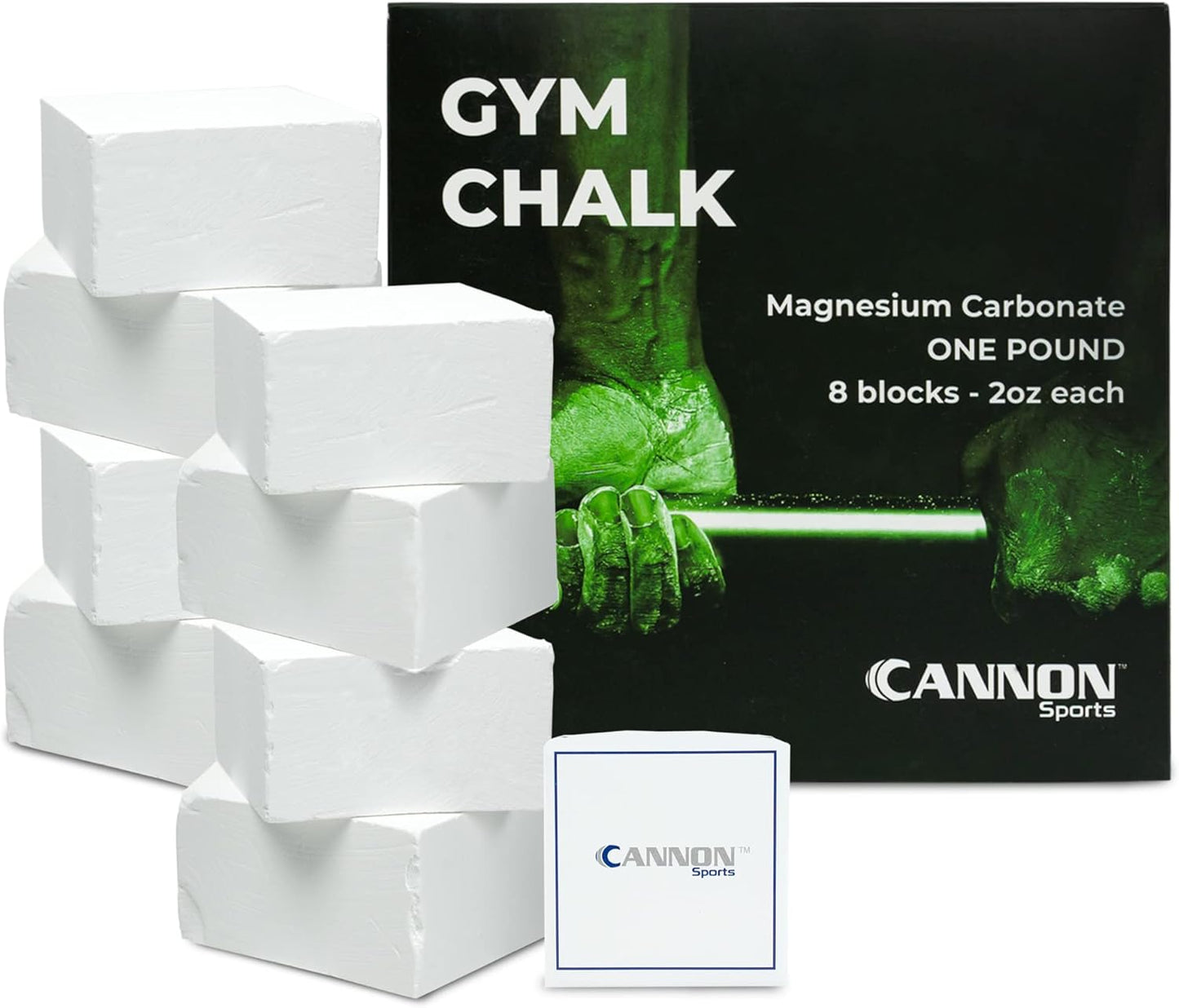 Magnesium Carbonate Gym Chalk - Blocks, Liquid, Powder Options for Sweatproof Grip in Workout, Weightlifting, Gymnastics, Rock Climbing