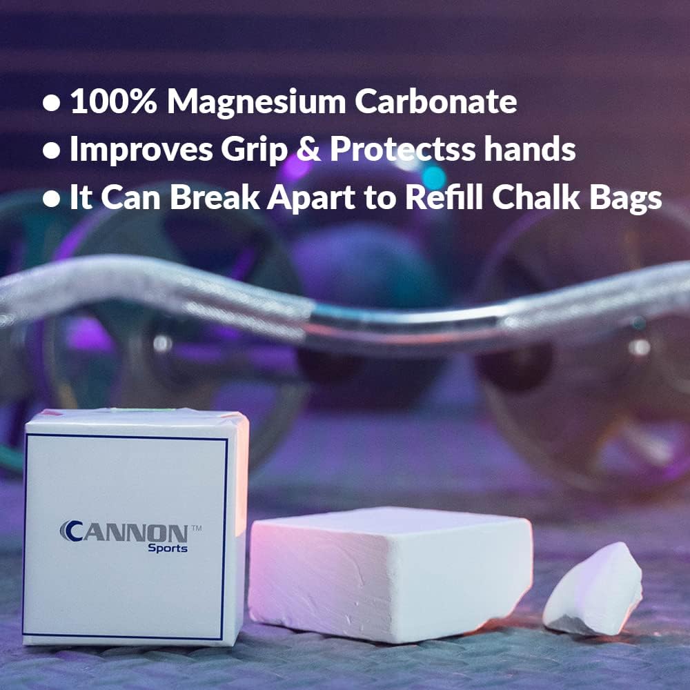 Magnesium Carbonate Gym Chalk - Blocks, Liquid, Powder Options for Sweatproof Grip in Workout, Weightlifting, Gymnastics, Rock Climbing
